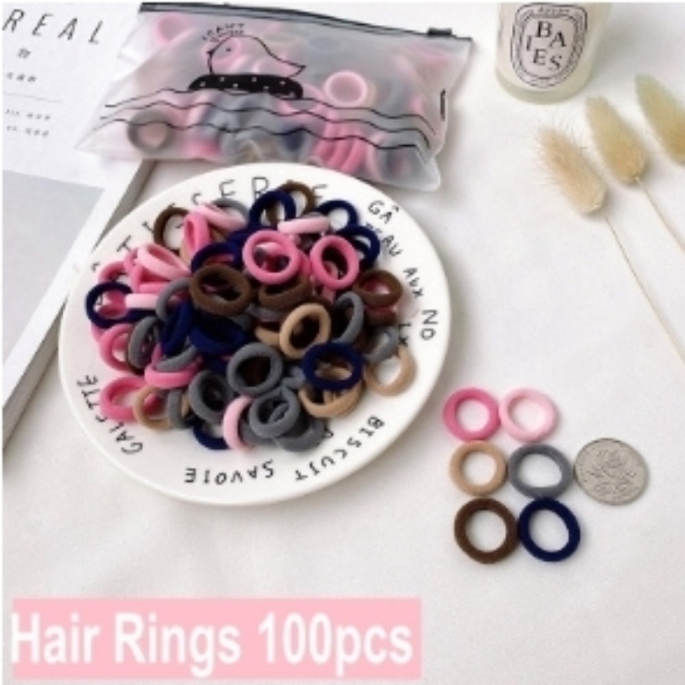 100pcs Hair Ties